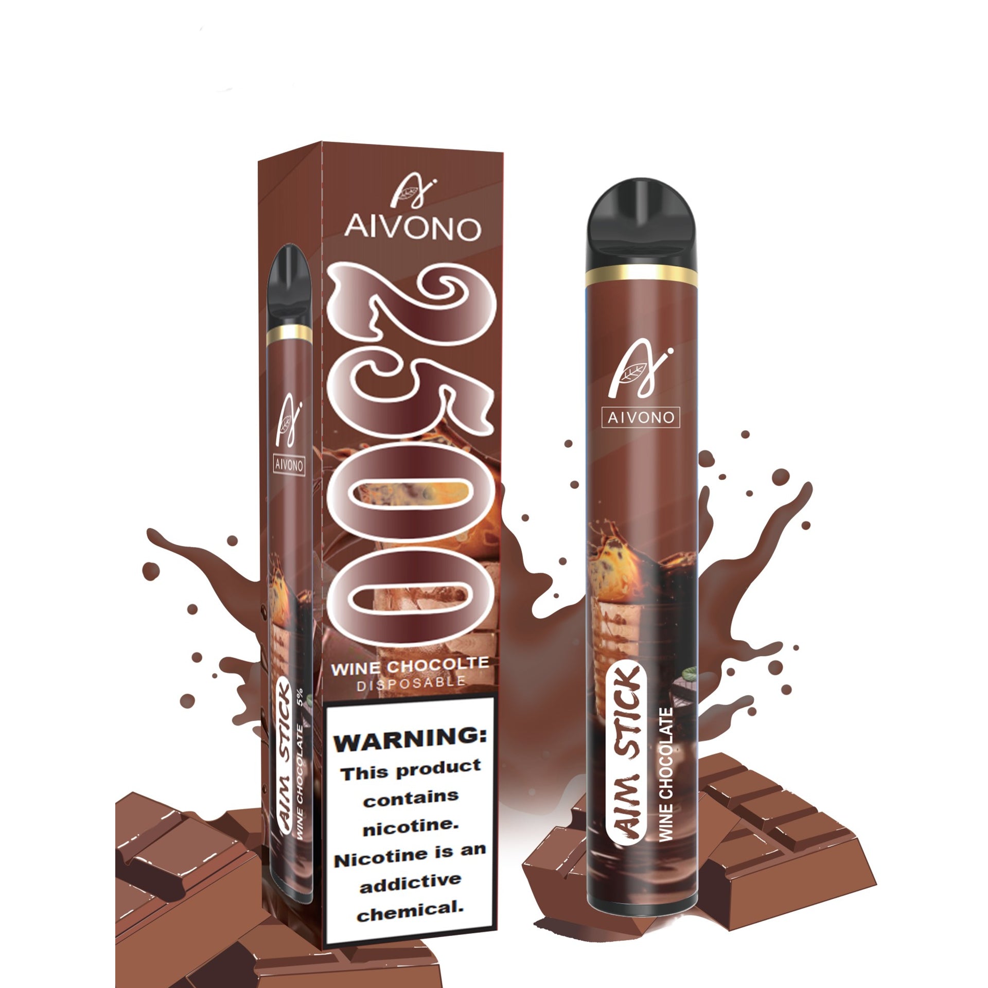 Aim Stick Wine Chocolate 2500
